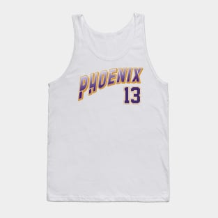 Retro Phoenix Number 13 Tank Top